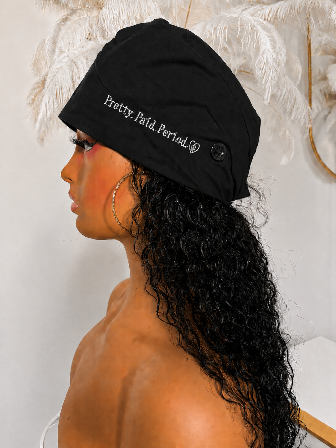 ScrubElle Signature Satin-Lined Scrub Cap