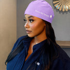 ScrubElle Signature Satin-Lined Scrub Cap