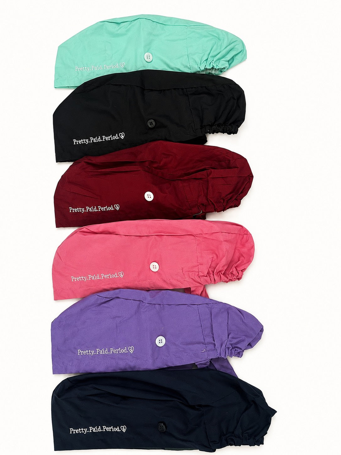 ScrubElle Ponytail Satin-Lined Scrub cap
