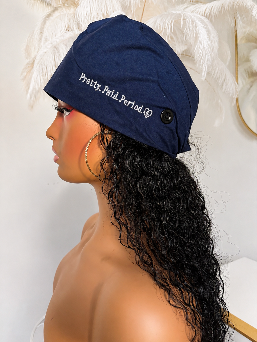 ScrubElle Signature Satin-Lined Scrub Cap