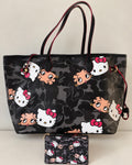 Black Camo Tote