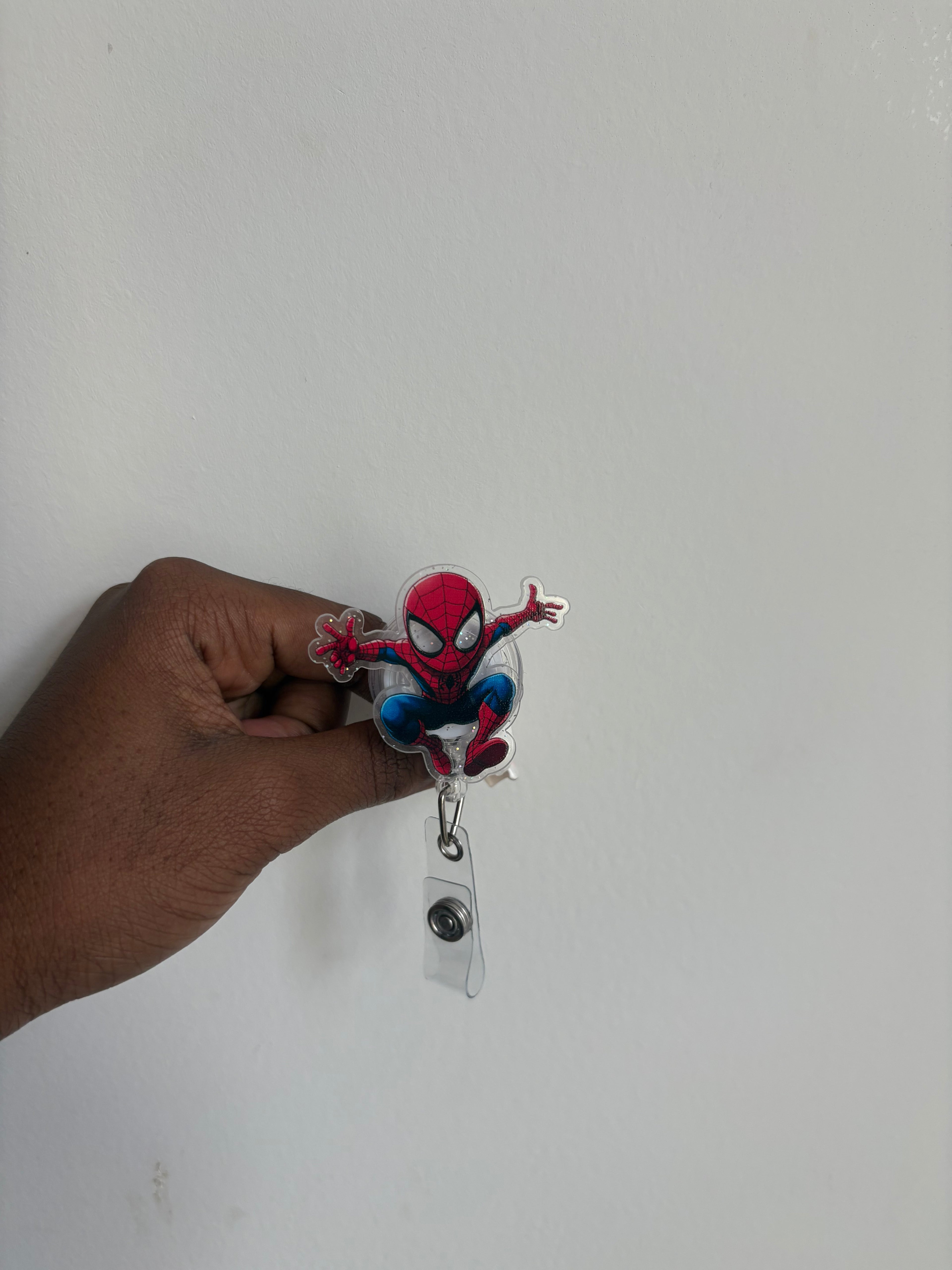Web Hero- Printed Scrub Cap