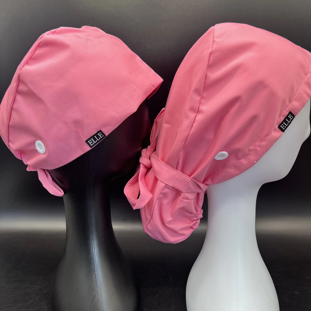 ScrubElle Ponytail Satin-Lined Scrub cap