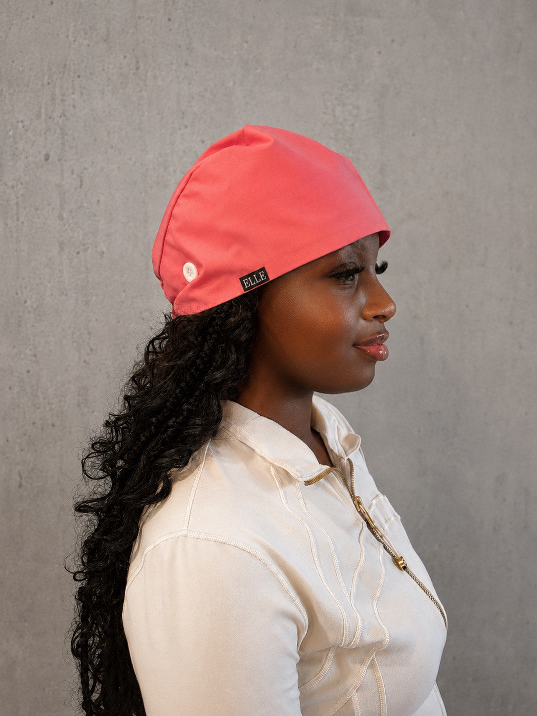 ScrubElle Signature Satin-Lined Scrub Cap