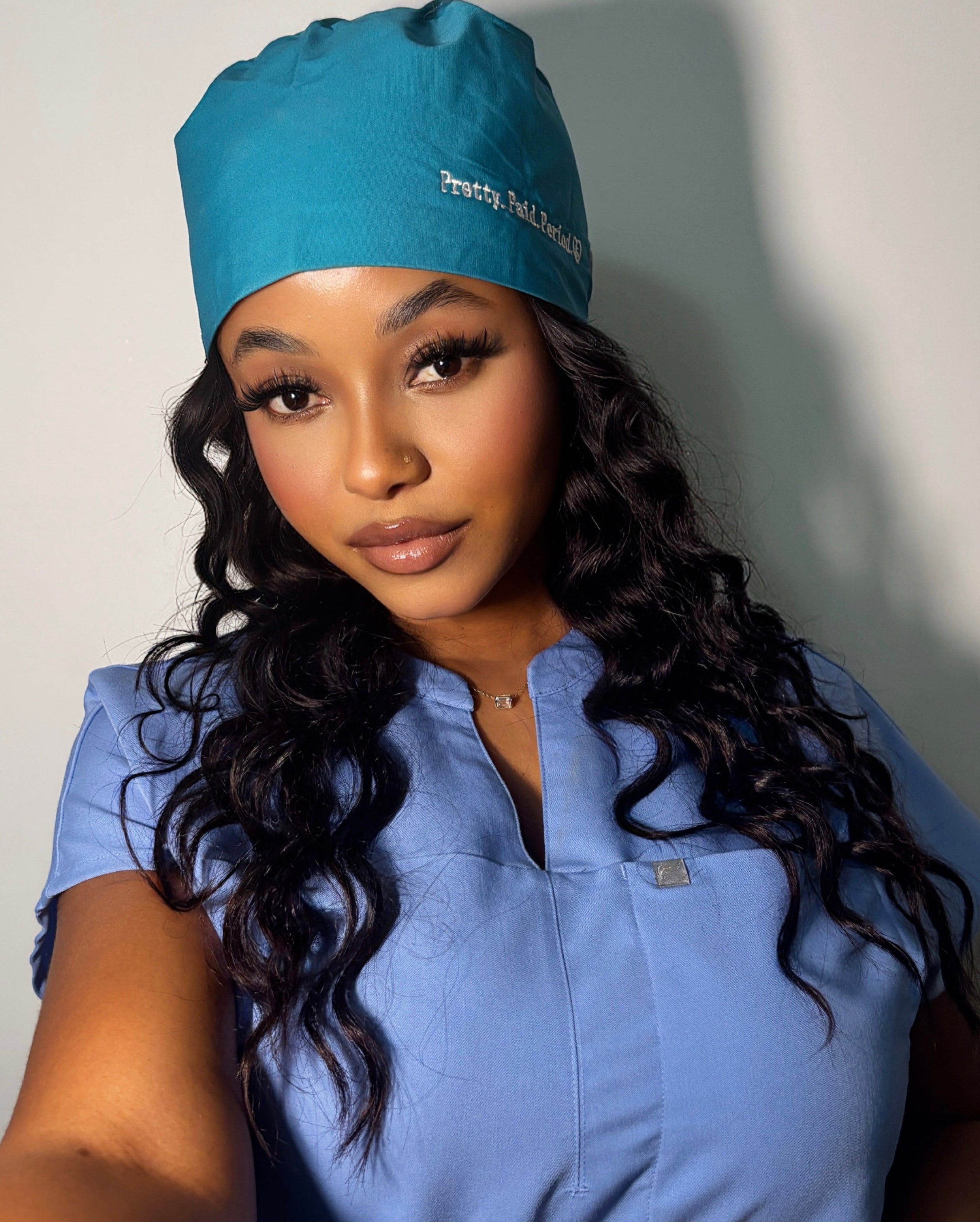 ScrubElle Signature Satin-Lined Scrub Cap