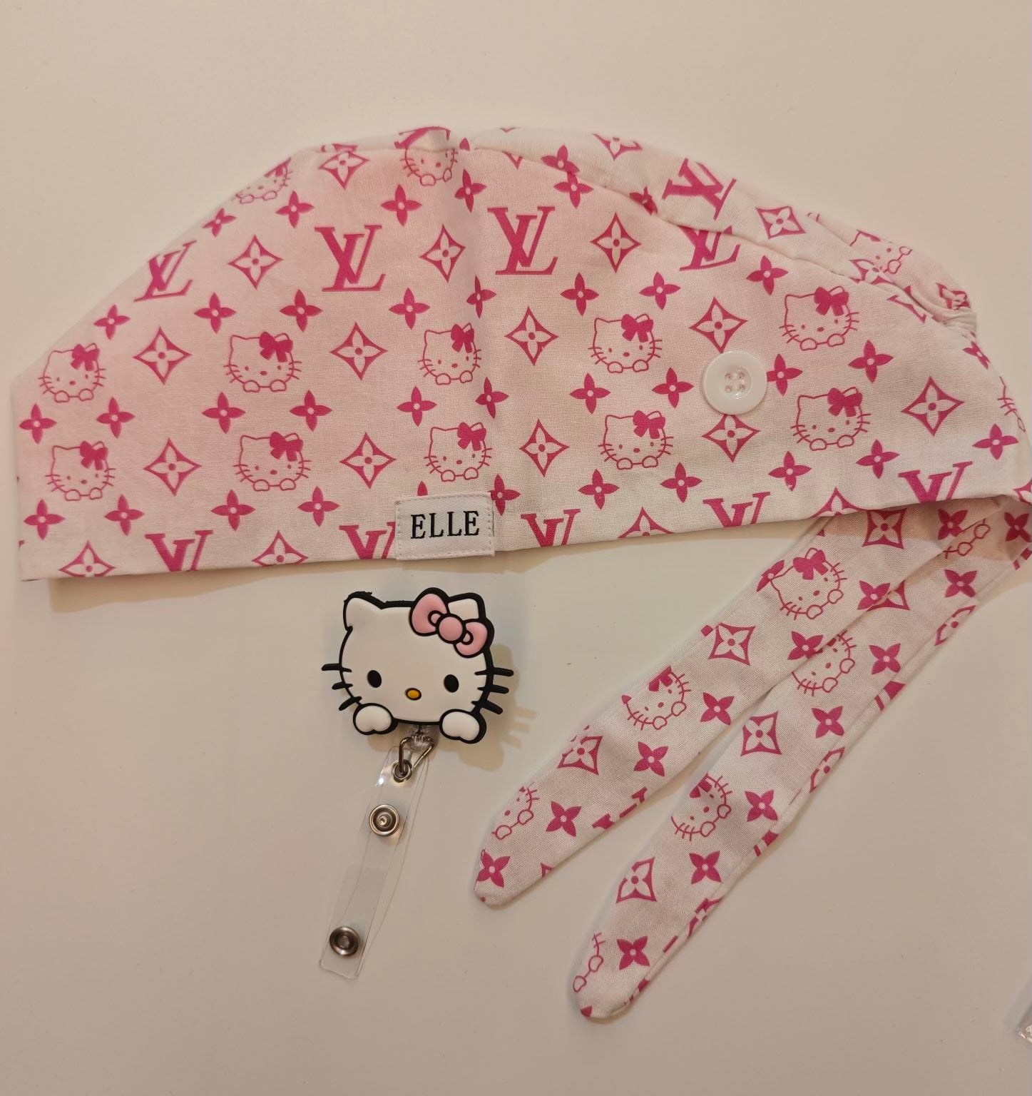 The Elle Edit - Printed Scrub caps