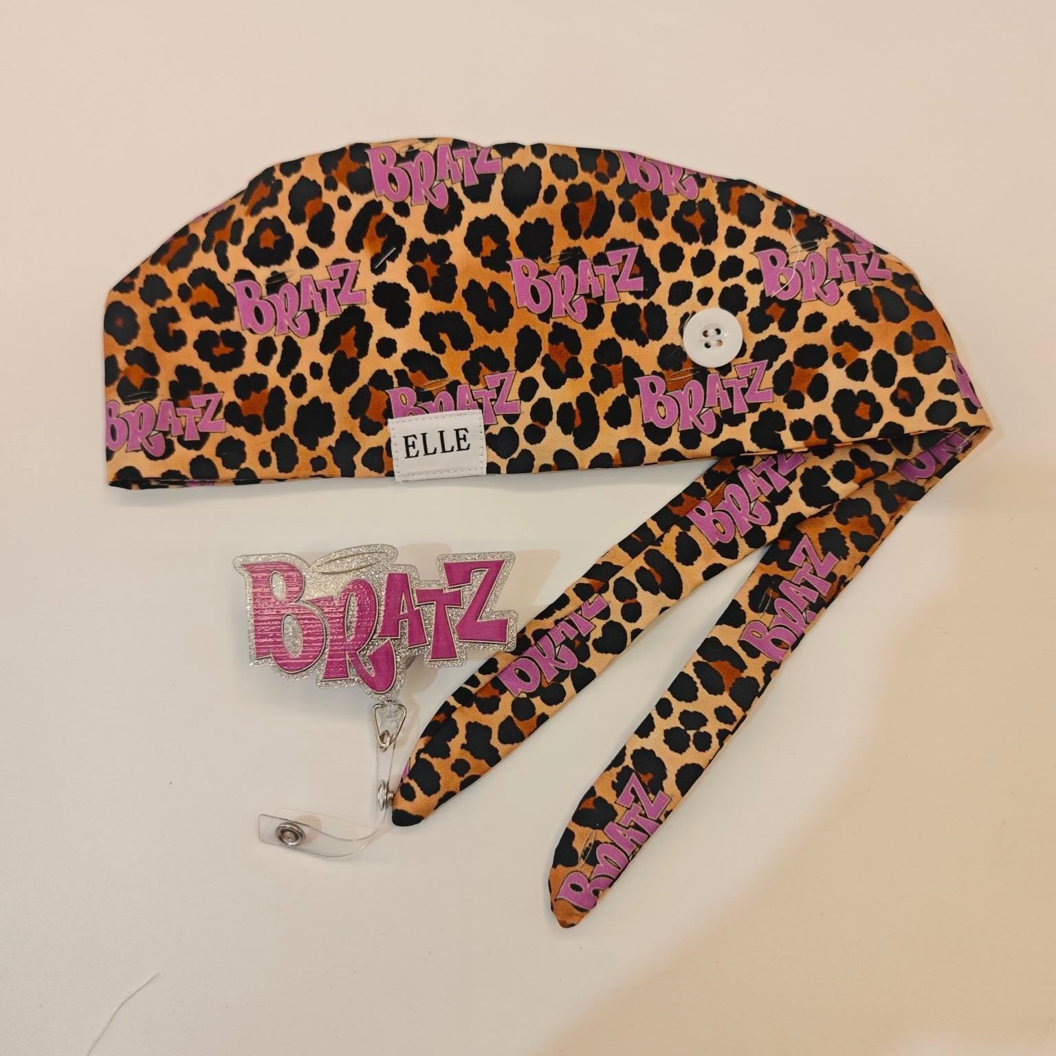 The Elle Edit - Printed Scrub caps