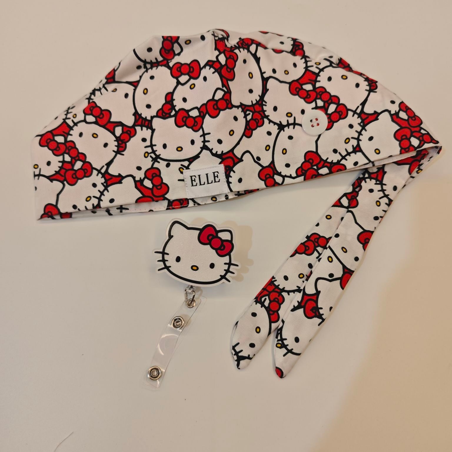 The Elle Edit - Printed Scrub caps