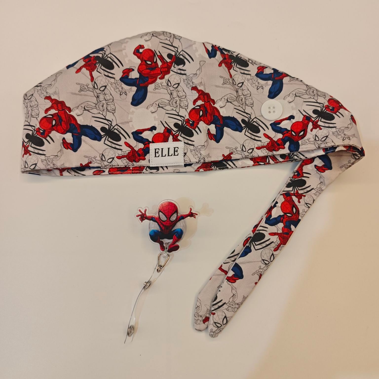 The Elle Edit - Printed Scrub caps