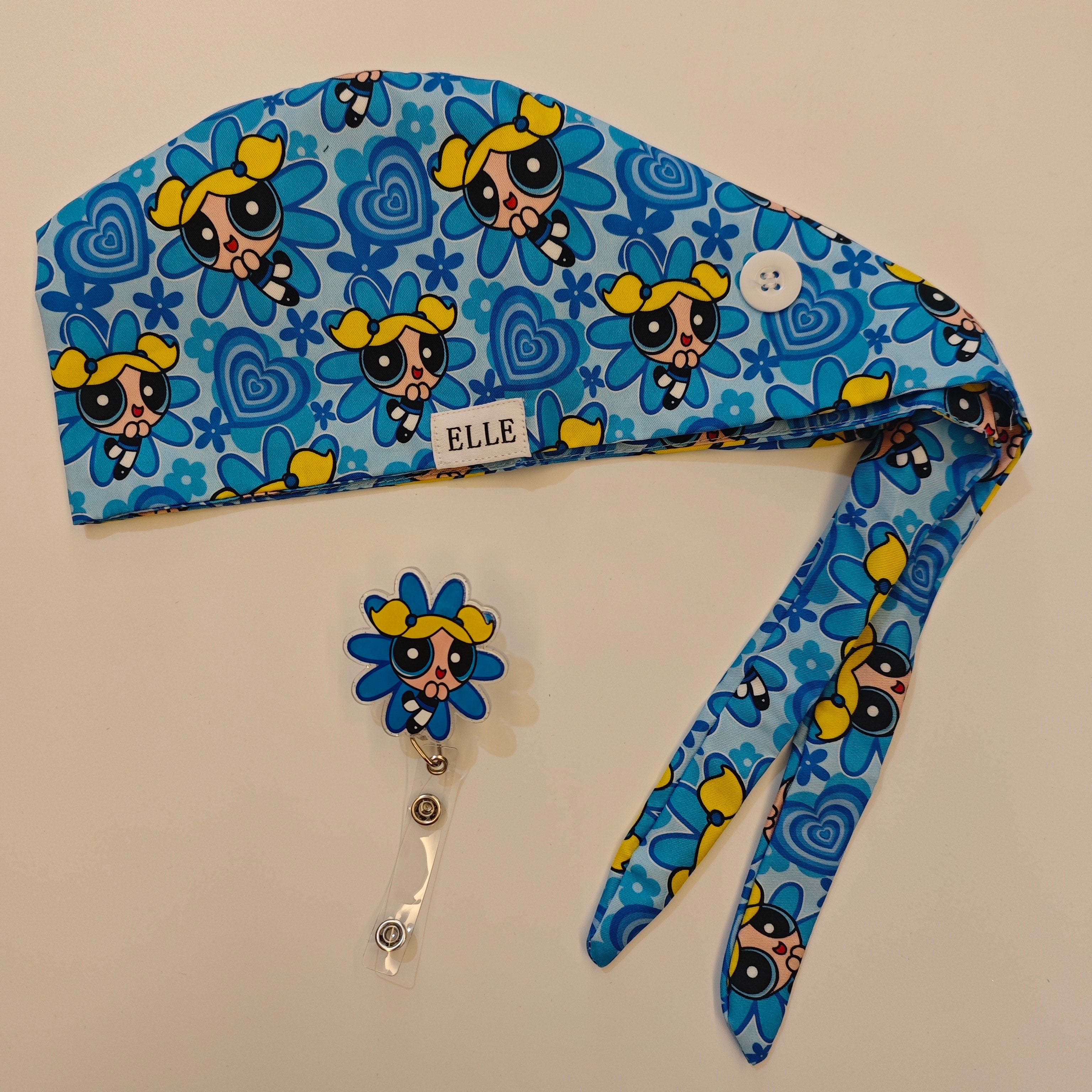 The Elle Edit - Printed Scrub caps