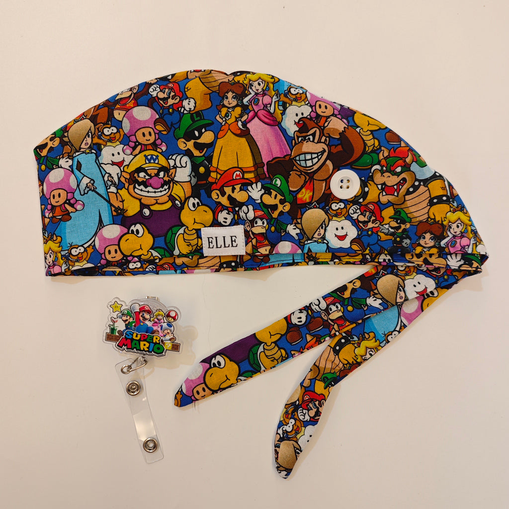 The Elle Edit - Printed Scrub caps