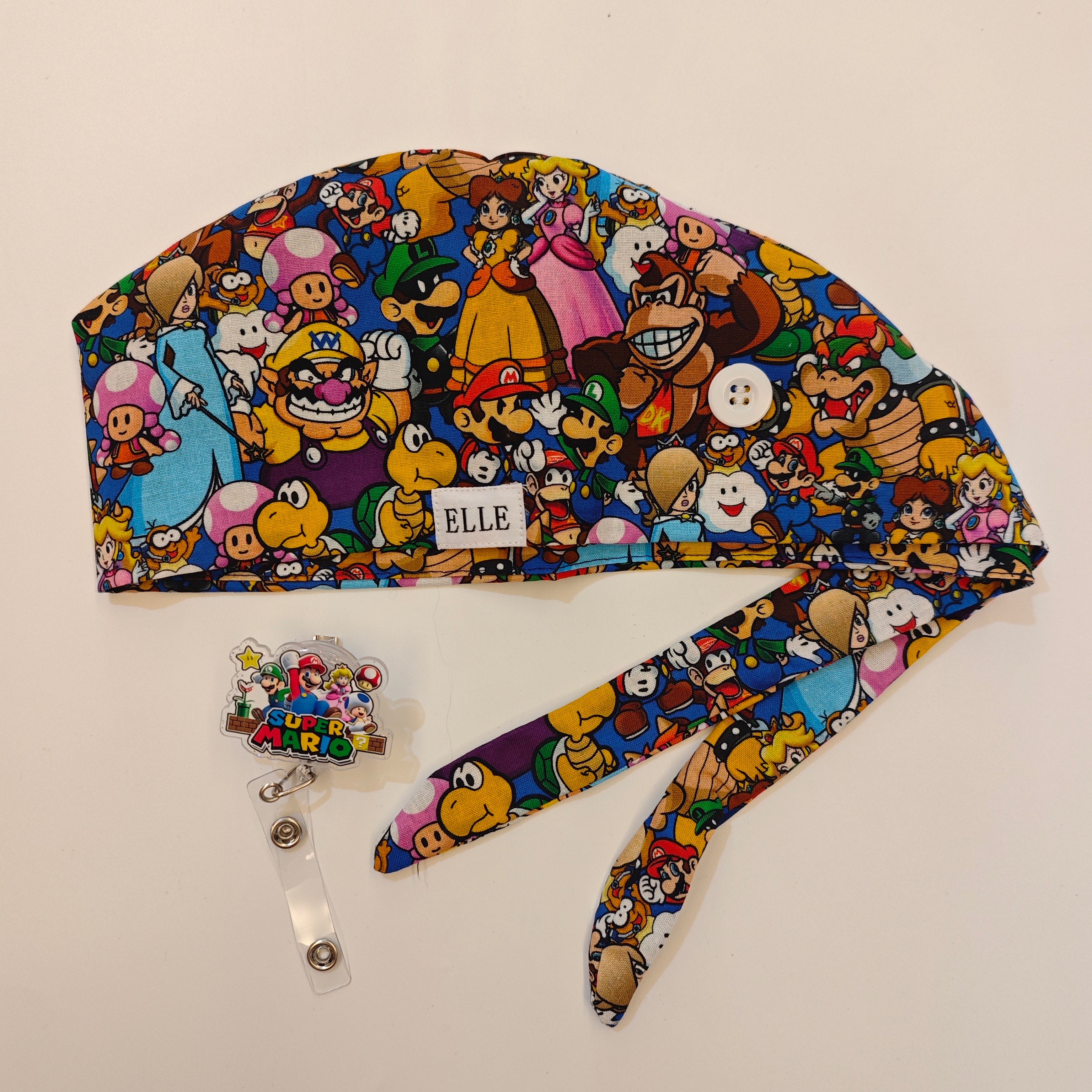 The Elle Edit - Printed Scrub caps